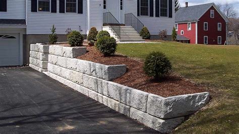 Concrete retaining walls, Retaining wall, Backyard