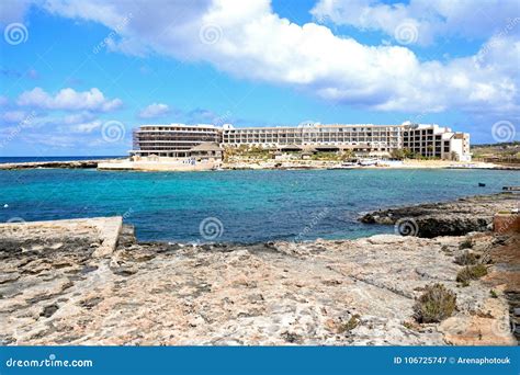 Ramla Bay Resort Hotel, Malta. Editorial Image | CartoonDealer.com #110115638