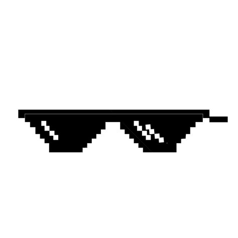 Mlg Glasses PNG Picture, Mlg Shades Glasses Png, Cool Shades Glasses, Pixel Mlg Glasses, Black ...