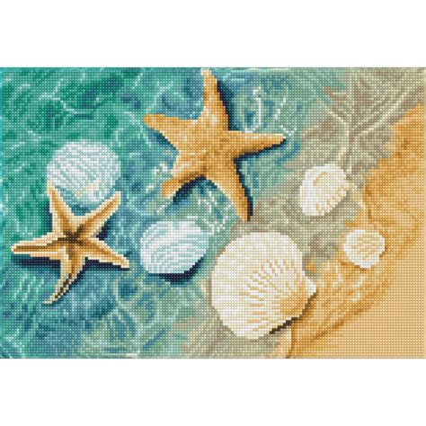 Diamond Dotz® Intermediate Crystal Shore Diamond Painting Kit | Michaels