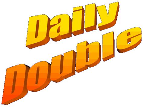 Jeopardy Daily Double Logo - LogoDix