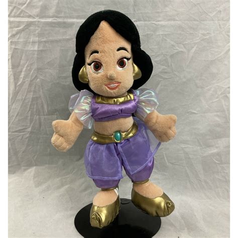 Disney Parks Aladdin Princess Jasmine Plush Toddler Doll 12 inch