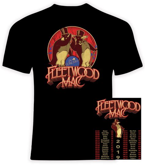 Fleetwood Mac 2019 North American Concert Tour t shirt - Phoenix Tees