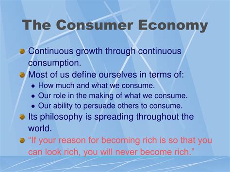 PPT - The Consumer Economy and “Rich Dad. Poor Dad.” PowerPoint ...