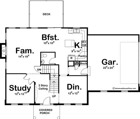 Colonial Style Homes Floor Plans