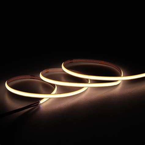 5mm Super Thin COB Strip No Dot COB LED Strip Narrow PCB Board 12V 24V | Outdoor LED Lights - LEDVV