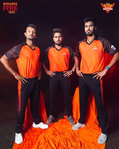 Sunrisers Hyderabad unveil fiery jersey for IPL 2023 season