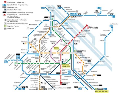 Vienna bus station map - Erdberg bus station Vienna map (Austria)