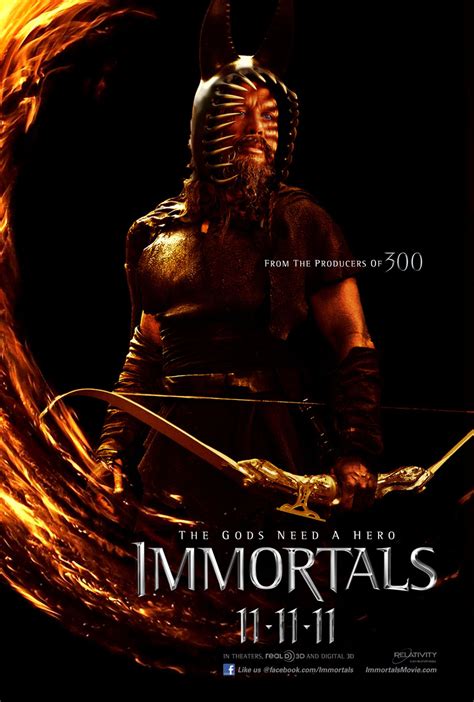 New 'Immortals' Posters Bring Forth Fire