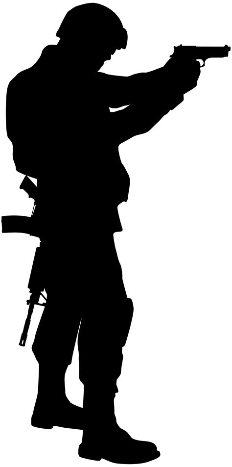 Free Soldier Silhouette Cliparts, Download Free Clip Art, Free Clip Art on Clipart Library