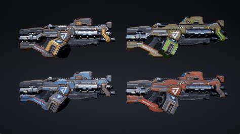 ArtStation - Sci-Fi Mercenaries Pack | Game Assets