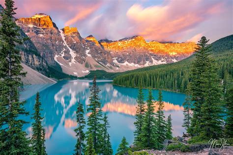 Moraine Lake Sunrise Brilliance | Moraine Lake, Banff National Park ...