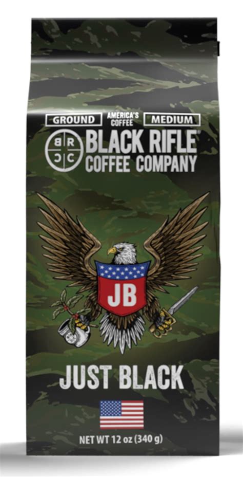 Black Rifle Coffee Just Black, Medium Roast, Ground Coffee,12 oz - Walmart.com