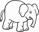 Elephant coloring Page  BestAppsForKidscom sketch template