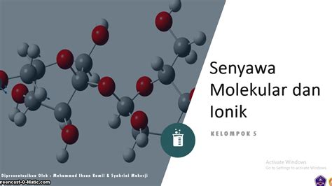 Senyawa Molekular dan Senyawa Ionik - YouTube