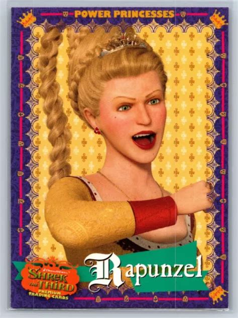 2007 INKWORKS SHREK The Third Rapunzel Power Princesses #17 £2.89 ...