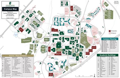 UNCC Reimagined Campus Map :: Behance