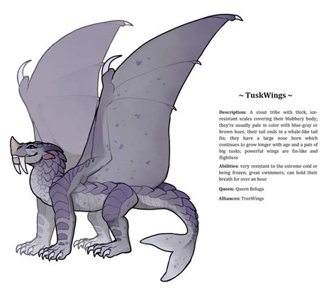 TuskWings [Jandion Fantribe] by Spookapi on DeviantArt | Wings of fire, Wings of fire dragons ...