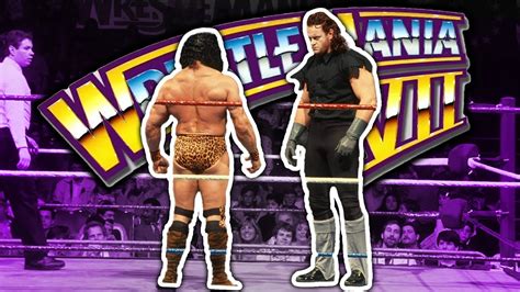 Le Premier Wrestlemania de l'Undertaker : Wrestlemania 7 - YouTube