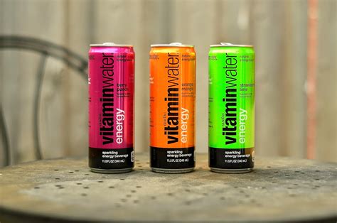 What I Drink At Work: Vitamin Water Energy Drinks Review