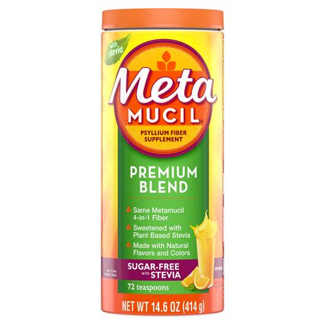 Metamucil Premium Blend Fiber Supplement | Metamucil®