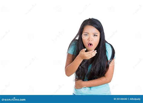 Sick Young Woman With Tissues Stock Photography | CartoonDealer.com #130289702