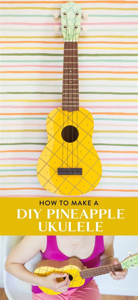 How to Make a Painted Pineapple Ukulele » Lovely Indeed