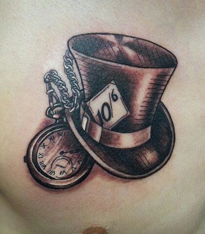 Mad Hatter and Watch | Wonderland tattoo, Mad hatter tattoo, Alice and wonderland tattoos