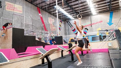 A Jumping Free-For-All at BOUNCE Trampoline Park - Concrete Playground