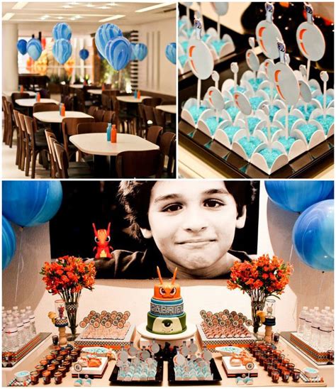 Slugterra themed birthday party via Kara's Party Ideas | KarasPartyIdeas.com Cakes, printables ...