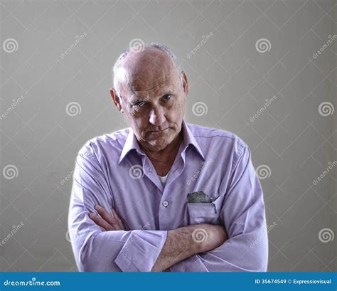 Portrait of an Old Man stock image. Image of adult, laughing - 35674549