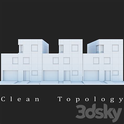 building - 01 low poly - Building - 3D Models