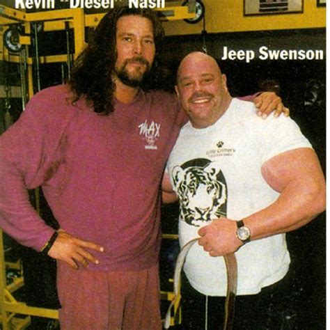 Kevin Nash and Jeep Swenson : bodybuilding