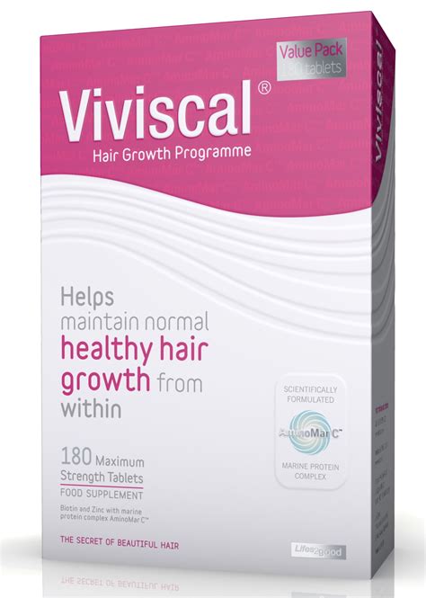 Viviscal Maximum Strength Supplements 3 Month Supply | Hair nutrients, Hair growth program, Hair ...