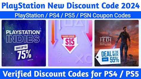 PlayStation Discount Codes 2024 | PS4 Discount Codes 2024 | Discount Codes for PS4 & PS5 | PSN ...