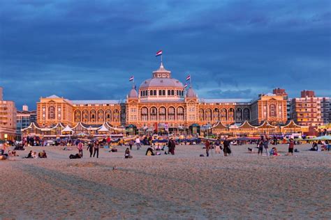 Kurhaus Scheveningen editorial photo. Image of coastline - 40477266