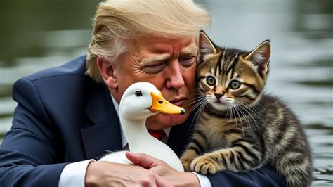 Donald Trump Cat and Duck AI Images: Video Gallery | Know Your Meme