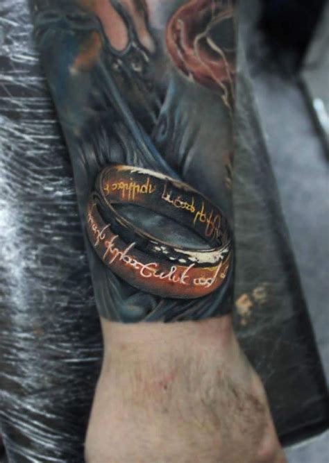 "The Hobbit' and 'The Lord of the Rings" Tattoo by Sergey Shanko posted by Imperial Connexion ...