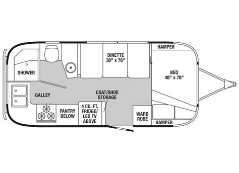 Airstream Rv Sport Travel Trailer Floor Plans - floorplans.click