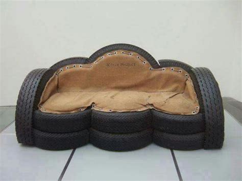 Tyre Couch | Tire furniture, Reuse old tires, Tyres recycle