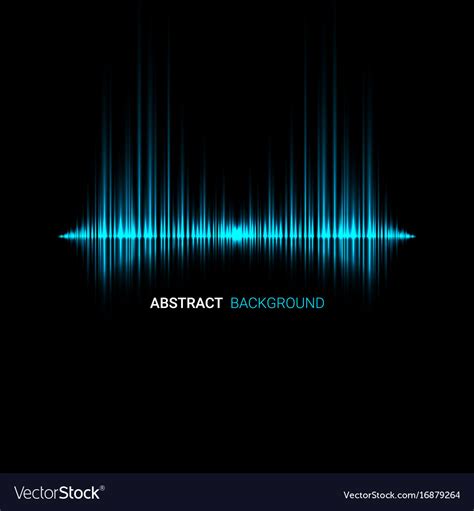 Abstract sound wave background Royalty Free Vector Image