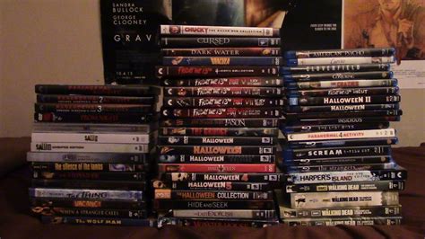 My ENTIRE Horror Movie Collection on Blu-Ray and DVD - YouTube