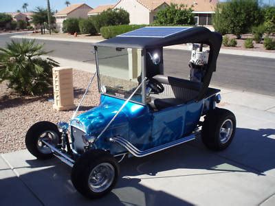 This T-Bucket Electric Golf Cart is the Real Deal