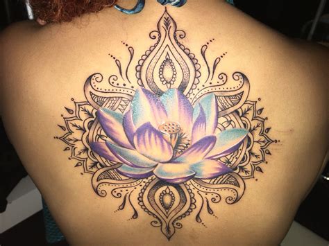 First tattoo, lotus mandala. : r/tattoo