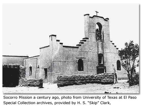 Socorro Mission Preservation Project - Texas - DesertUSA