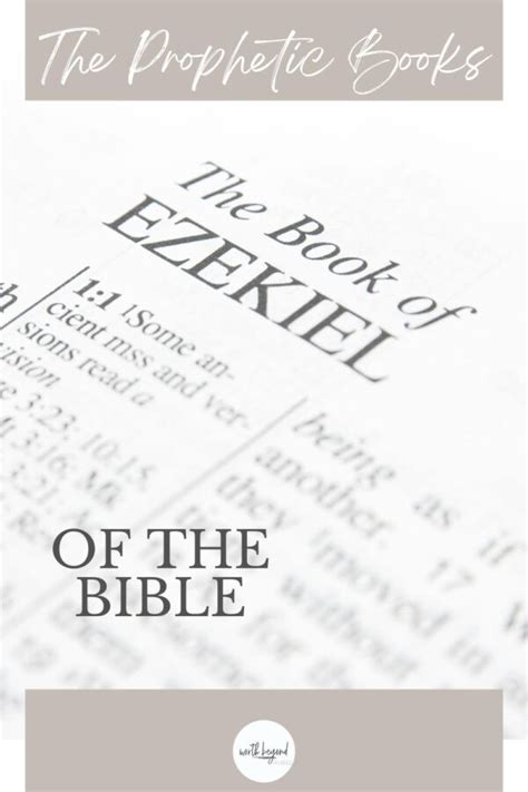 The Prophetic Books Of The Bible - Worth Beyond Rubies