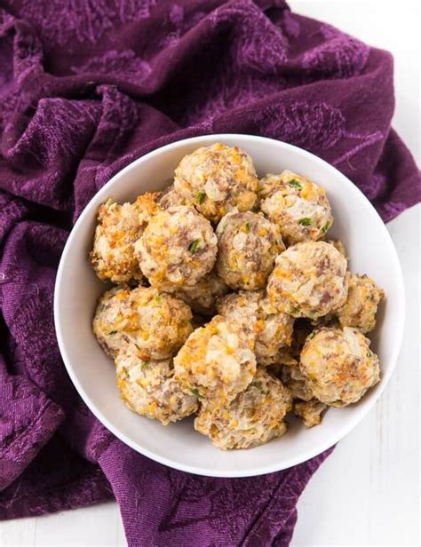 Hash Brown Sausage Balls | A Zesty Bite