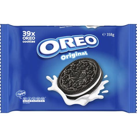 Oreo Original Cookies Family Pack 358g | Woolworths