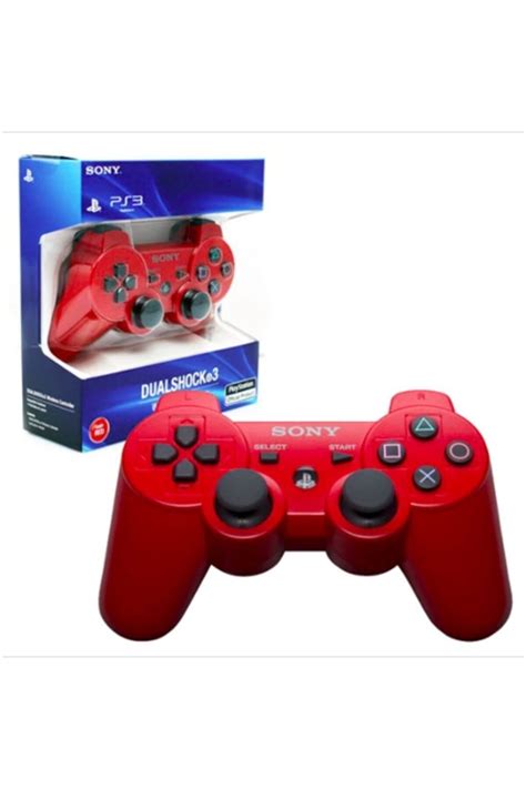 Sony Ps3 Joystick Ps3 Kol Kırmızı Şarj Kablosu Ile Birlikte Fiyatı ...