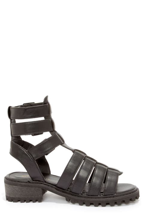 Shoe Republic LA Antonio Black Strappy Sandals - $45 : Fashion at Lulus.com